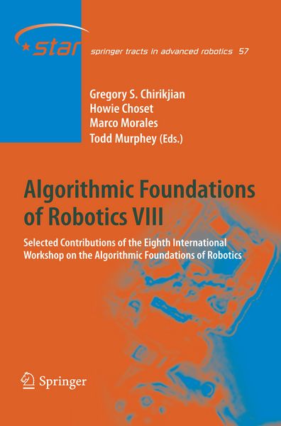 Produktbild: Algorithmic Foundations of Robotics VIII