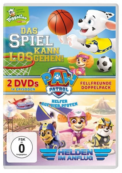 Produktbild: Paw Patrol: Das Spiel kann losgehen & Paw Patrol: Helden im Anflug