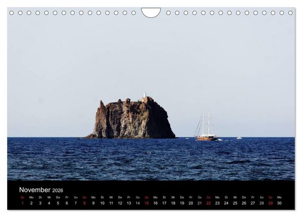 Produktbild: Kalabrien: Wo die Sonne Urlaub macht (Wandkalender 2026 DIN A4 quer), CALVENDO Monatskalender