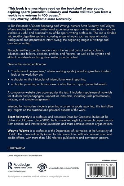 Produktbild: The Essentials of Sports Reporting and Writing