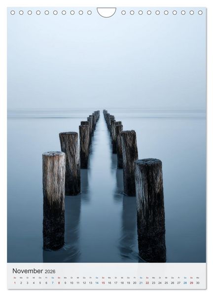 Produktbild: Meer der Stille (Wandkalender 2026 DIN A4 hoch), CALVENDO Monatskalender