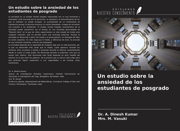 Produktbild: Un estudio sobre la ansiedad de los estudiantes de posgrado