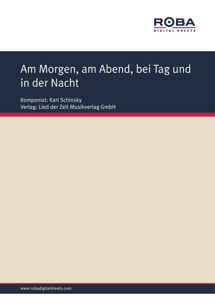 Produktbild: Am Morgen, am Abend, bei Tag und in der Nacht