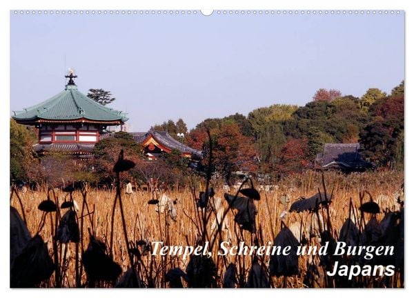 Produktbild: Tempel, Schreine und Burgen Japans (Wandkalender 2026 DIN A2 quer), CALVENDO Monatskalender