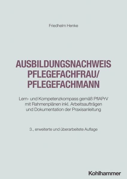 Produktbild: Ausbildungsnachweis Pflegefachfrau/Pflegefachmann