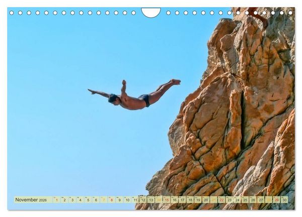 Produktbild: Mexiko - verliebt in ein atemberaubendes Land (Wandkalender 2026 DIN A4 quer), CALVENDO Monatskalender