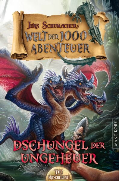 Produktbild: Die Welt der 1000 Abenteuer - Der Dschungel der Ungeheuer: Ein Fantasy-Spielbuch