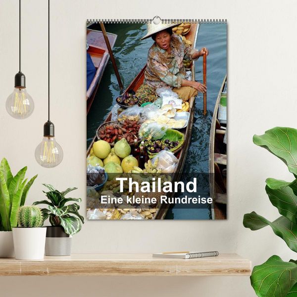 Produktbild: Thailand - Eine kleine Rundreise (Wandkalender 2026 DIN A2 hoch), CALVENDO Monatskalender