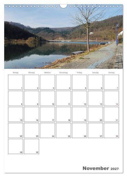 Produktbild: Hessens sch&ouml;nster See - Der Edersee (Wandkalender 2027 DIN A3 hoch), CALVENDO Monatskalender