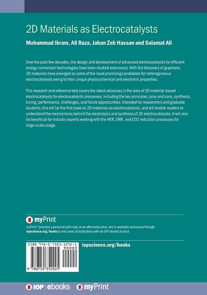 Produktbild: 2D Materials as Electrocatalysts