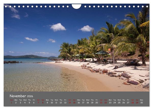Produktbild: Vietnam`s most beautiful beaches (Wall Calendar 2026 DIN A4 landscape), CALVENDO 12 Month Wall Calendar