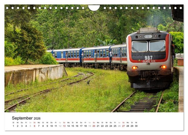 Produktbild: Urlaub in Sri Lanka - Reise durch Asien, Kultur und Natur (Wandkalender 2026 DIN A4 quer), CALVENDO Monatskalender