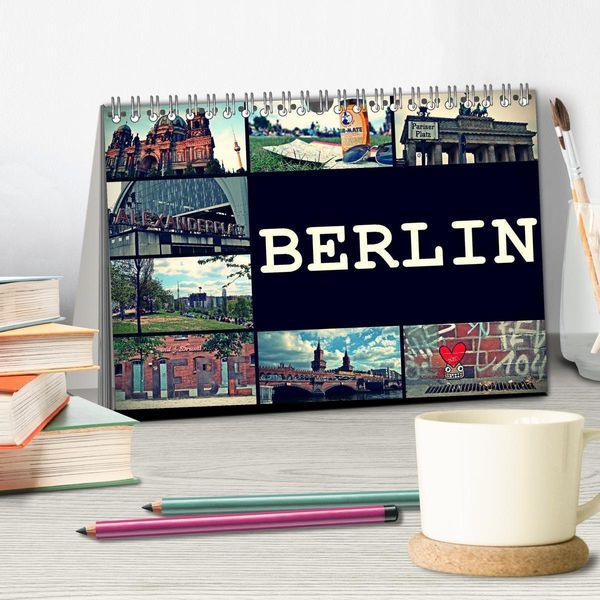 Produktbild: BERLIN horizontal (Tischkalender 2026 DIN A5 quer), CALVENDO Monatskalender