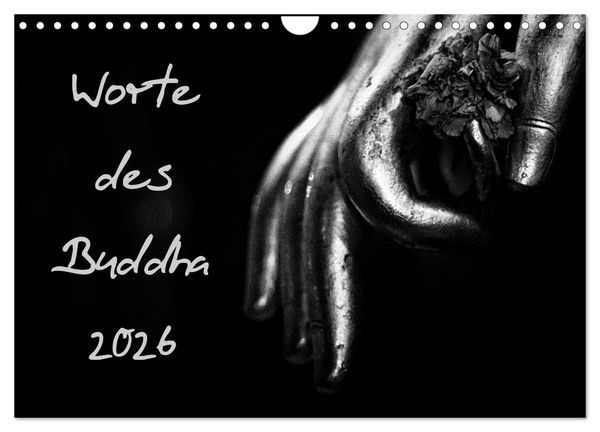 Produktbild: Worte des Buddha 2026 (Wandkalender 2026 DIN A4 quer), CALVENDO Monatskalender