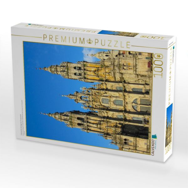 Produktbild: CALVENDO Puzzle Catedral de Santiago de Compostela | 1000 Teile Lege-Gr&ouml;&szlig;e 64x48cm Foto-Puzzle f&uuml;r gl&uuml;ckliche Stunden