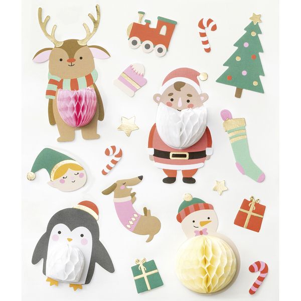 Produktbild: W'Sticker Wabenball CHRISTMAS