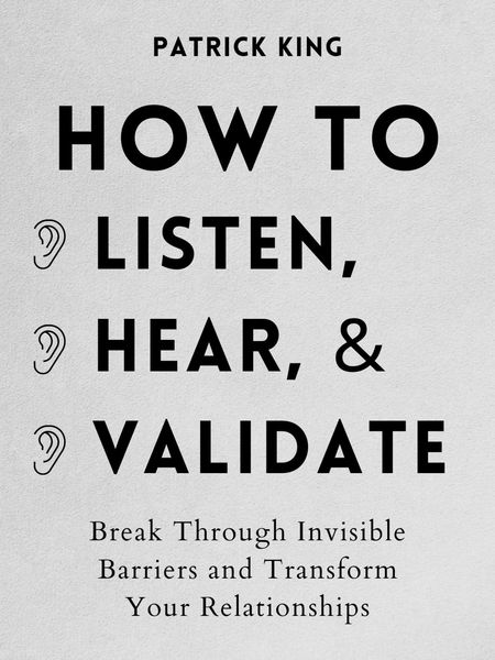 Produktbild: How to Listen, Hear, and Validate