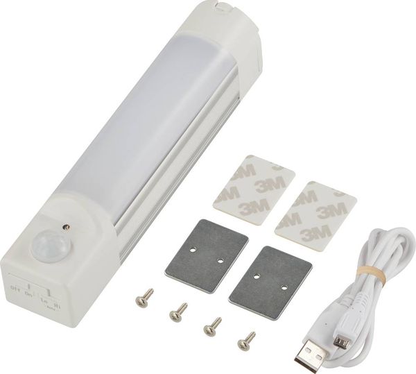 LED-Schrankleuchte mit Bewegungsmelder SMD LED Weiß