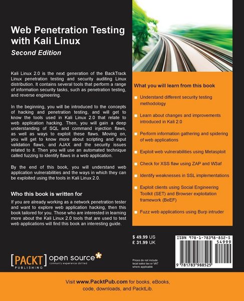 Produktbild: Web Penetration Testing with Kali Linux - Second Edition