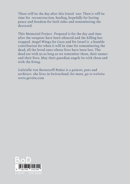 Produktbild: Angel Wings for Gaza and Israel