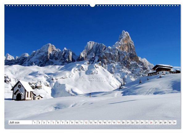 Produktbild: Winterm&auml;rchen Landschaften im Schnee (hochwertiger Premium Wandkalender 2026 DIN A2 quer), Kunstdruck in Hochglanz