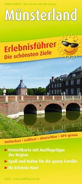 Produktbild: Publicpress Erlebnisf&uuml;hrer M&uuml;nsterland 1:160.000