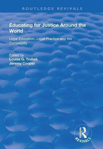 Produktbild: Trubek, L: Educating for Justice Around the World