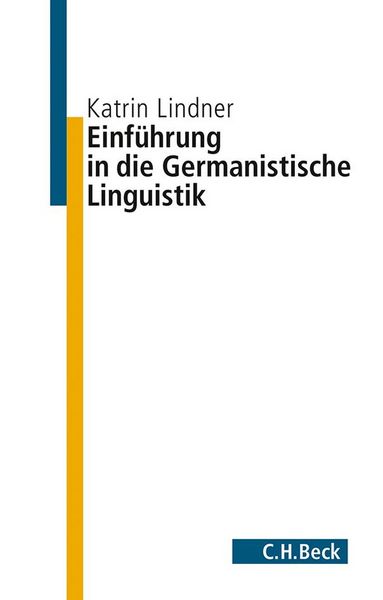 Produktbild: Einf&uuml;hrung in die germanistische Linguistik