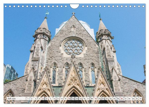 Produktbild: Montreal - klassisches Erbe in Qu&eacute;bec (Wandkalender 2026 DIN A4 quer), CALVENDO Monatskalender