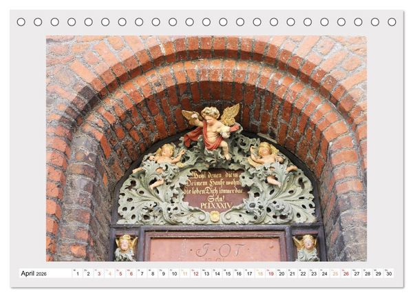Produktbild: Stralsund genie&szlig;en (Tischkalender 2026 DIN A5 quer), CALVENDO Monatskalender