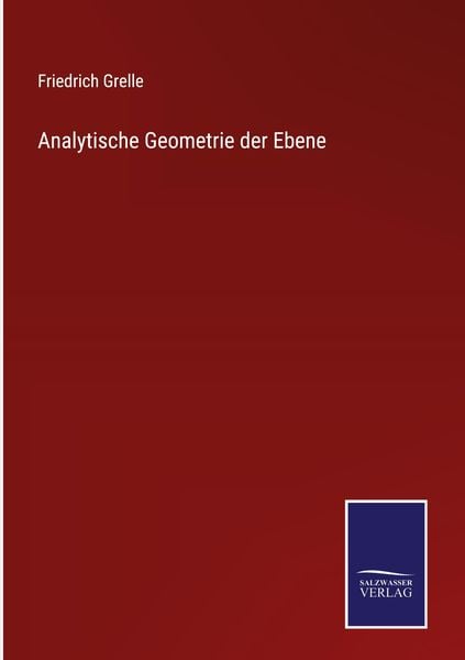 Produktbild: Analytische Geometrie der Ebene