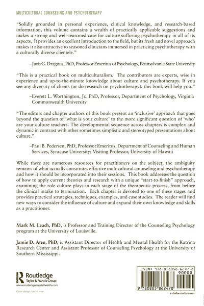 Produktbild: Culture and the Therapeutic Process