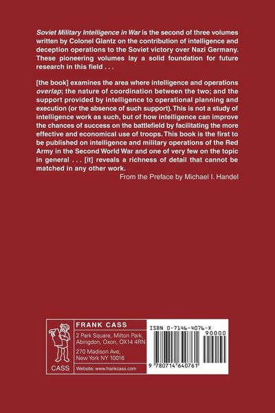 Produktbild: Soviet Military Intelligence in War