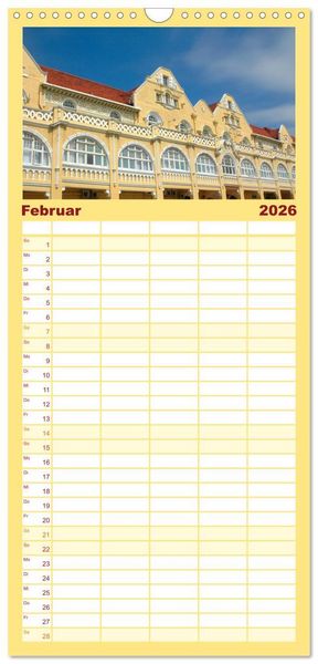 Produktbild: Familienplaner 2026 - Port Elizabeth - S&uuml;dafrika - Impressionen einer Stadt in Bildern mit 5 Spalten (Wandkalender, 21 x 45 cm) CALVENDO