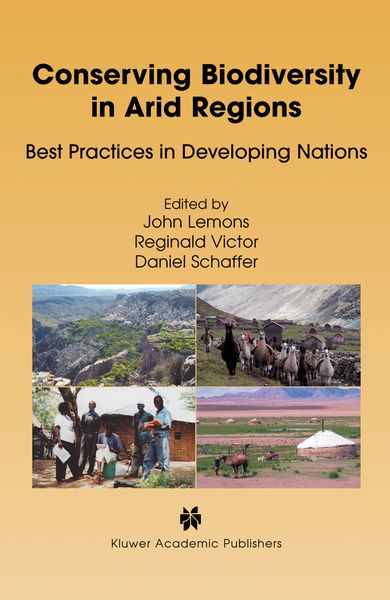 Produktbild: Conserving Biodiversity in Arid Regions