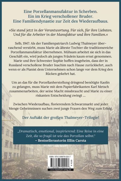 Produktbild: Die Porzellanmanufaktur &ndash; Zerbrechlicher Frieden