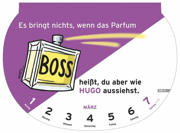 Produktbild: Dumme Spr&uuml;che Kalender 2027 - F&uuml;r Gescheite!