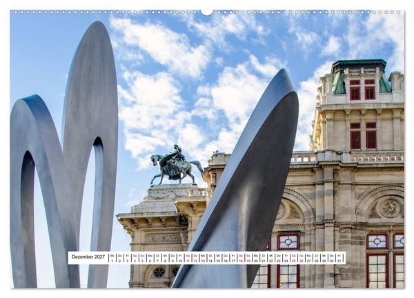Produktbild: Wien Facettenreiche Metropole (Wandkalender 2027 DIN A2 quer), CALVENDO Monatskalender
