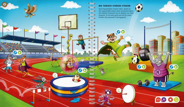 Tiptoi® CREATE Malen Stickern Aufnehmen: Superhelden