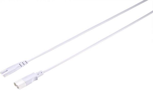 Produktbild: Sygonix SY-5043452 Strom Verl&auml;ngerungskabel Wei&szlig; 2.00m
