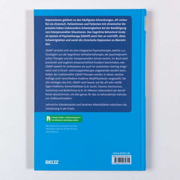 Produktbild: Praxisbuch CBASP