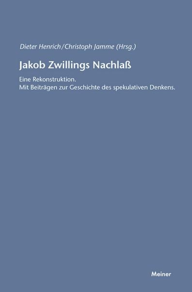 Produktbild: Jakob Zwillings Nachlass