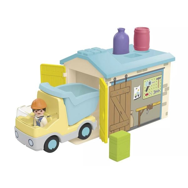 Produktbild: 71686 JUNIOR LKW mit Sortiergarage