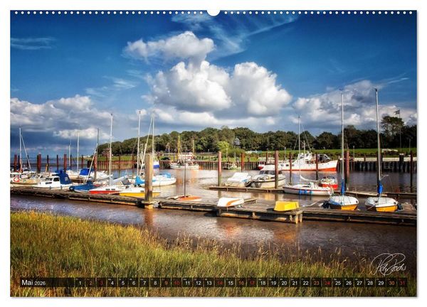 Produktbild: Friesland - Nordseebad Dangast / CH-Version (hochwertiger Premium Wandkalender 2026 DIN A2 quer), Kunstdruck in Hochglanz