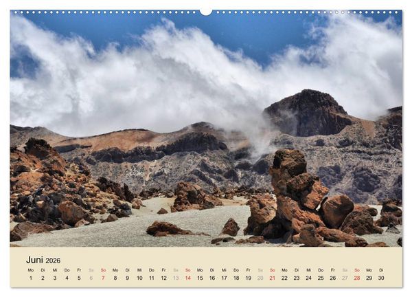Produktbild: Teneriffa 2026 (Wandkalender 2026 DIN A2 quer), CALVENDO Monatskalender