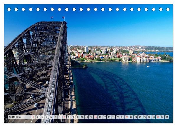 Produktbild: SYDNEY Australiens Traummetropole (Tischkalender 2026 DIN A5 quer), CALVENDO Monatskalender