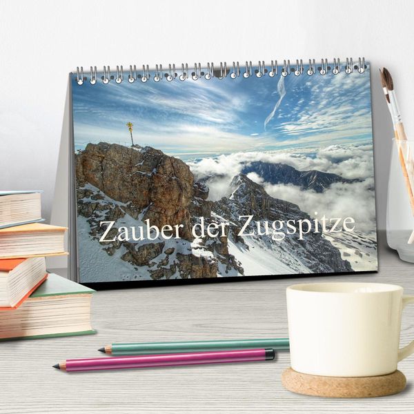 Produktbild: Zauber der Zugspitze (Tischkalender 2026 DIN A5 quer), CALVENDO Monatskalender