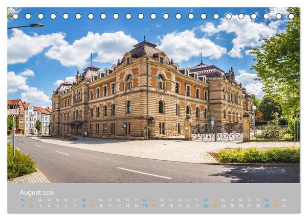 Produktbild: Gotha - zwischen Barock und Renaissance (Tischkalender 2026 DIN A5 quer), CALVENDO Monatskalender