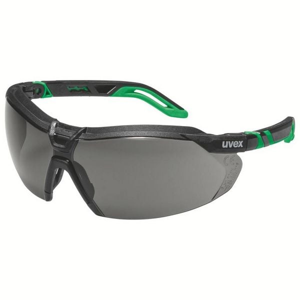 Produktbild: Uvex i-5 9183043 Schutzbrille Schwarz, Gr&uuml;n EN 166:2001, EN 169