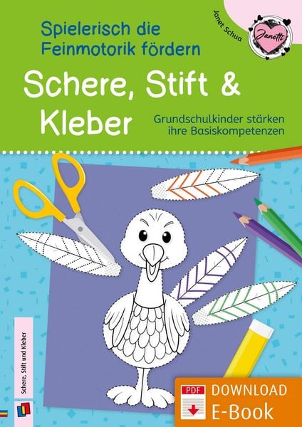 Produktbild: Schere, Stift und Kleber - spielerisch die Feinmotorik f&ouml;rdern